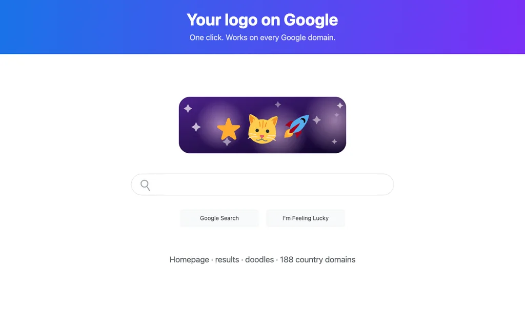 Change Google Logo